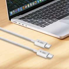 Tech-protect Ultraboost Lite kabel USB-C / USB-C PD 60W / 3A 1m, šedý