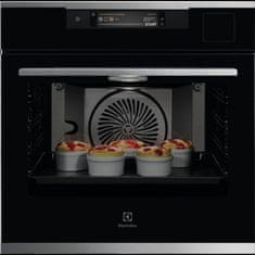 Electrolux Samostatná vestavná parní trouba 900 SENSE CookView KOAAS31CX