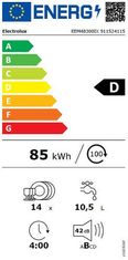 Electrolux Vestavná myčka nádobí 700 FLEX MaxiFlex EEM48300IX