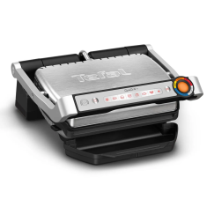 Tefal OptiGrill+ GC717D10, nerezový elektrický grill