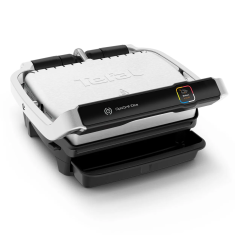 Tefal OptiGrill+ GC717D10, nerezový elektrický grill