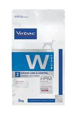 Virbac VET HPM Dog Weight Loss & Control - W2 3kg