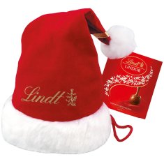 LINDT Lindt Santa čepice plná pralinek 175g