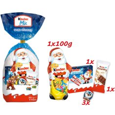 KINDER Kinder Mix Velký mikulášský balíček mléčný 201g