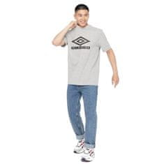 Umbro Tričko šedé XXL Diamond Logo Tee