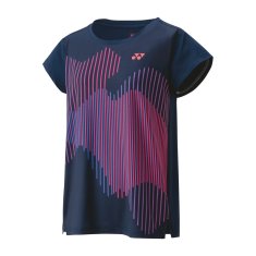 Yonex Tričko tmavomodré S Crew Neck Us Open 2024