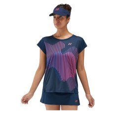 Yonex Tričko tmavomodré S Crew Neck Us Open 2024