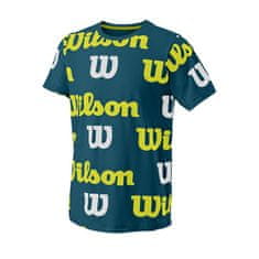 Wilson Trička All Over Logo Tech WRA807304