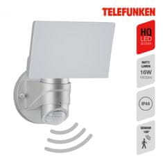 BRILONER BRILONER TELEFUNKEN LED venkovní svítidlo s čidlem 24 cm 16W 1600lm stříbrná TF 304304TF