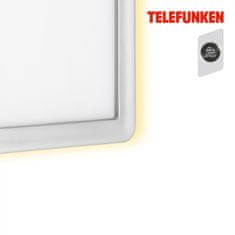 BRILONER BRILONER TELEFUNKEN LED venkovní svítidlo 28 cm 16W 2000lm stříbrná TF 313604TF