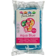 FunCakes Vynikající marcipán 1:5 Aqua Blue 250g -