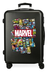 JOUMMABAGS Cestovní kufr ABS Comic Marvel Black ABS plast, 68 cm