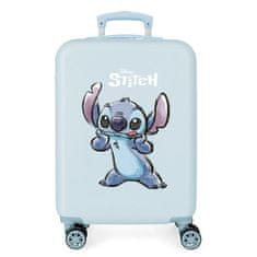 JOUMMABAGS Cestovní kufr ABS Lilo and Stitch Face ABS plast, 55 cm