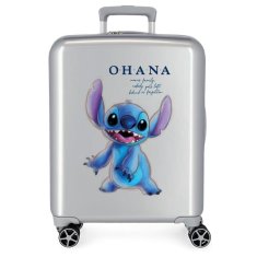 JOUMMABAGS Cestovní kufr ABS Lilo and Stitch Ohana ABS plast, 55 cm