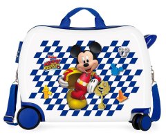 JOUMMABAGS Dětský kufřík na kolečkách Mickey Good Mood MAXI ABS plast, 50x39x20 cm, objem 34 l