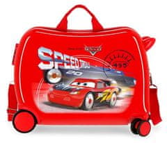 JOUMMABAGS Dětský kufřík na kolečkách Cars Speed Trails MAXI ABS plast, 50x38x20 cm, objem 34 l