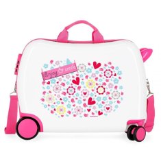 JOUMMABAGS Dětský kufřík na kolečkách MOVOM Enjoy Smile MAXI ABS plast, 50x38x20 cm, objem 34 l