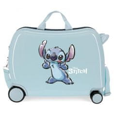 JOUMMABAGS Dětský kufřík na kolečkách Lilo and Stitch Face MAXI ABS plast, 50x38x20 cm, objem 34 l