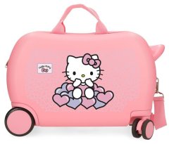 JOUMMABAGS Dětský kufřík na kolečkách Hello Kitty Hea ABS plast, 45 cm