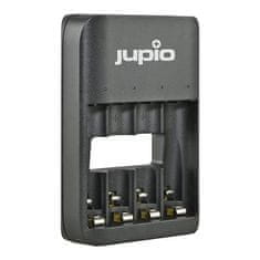 Nabíječka Jupio USB 4-slots Battery Charger LED pro 1 až 4ks AA/ AAA baterií