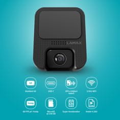 LAMAX Autokamera F10 GPS 4K