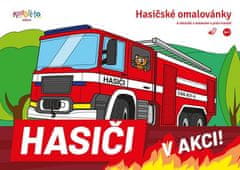 Hasiči v akci! - Hasičské omalovánky