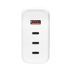 Akyga Nabíječka univerzální USB-A + 3x USB-C PD 5-28V / max. 5A 140W Quick Charge 3.0 GaN, bílá