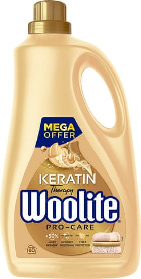 Woolite Keratin Therapy Pro-Care na všechny druhy prádla 3.6 l / 60 pracích dávek