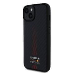 Red Bull Zadní kryt Carbon Powerbar MagSafe pro iPhone 14 Black