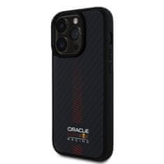 Red Bull Zadní kryt Carbon Powerbar MagSafe pro iPhone 14 Pro Black