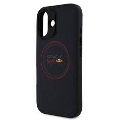 Red Bull Zadní kryt PU Leather Red Ring MagSafe pro iPhone 16 Plus Navy