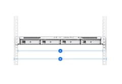 Synology Rail Kit Mounted RKM114 (pevné ližiny) pro určité Rackové modely NAS