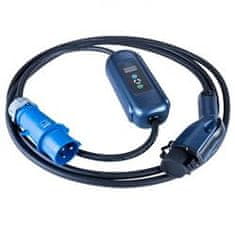 Akyga Kabel pro elektromobily CEE 3-pin Type1 LCD 32A 5m