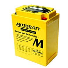 MOTOBATT Baterie MBTX14AU 16,5Ah, 12V, 4 vývody