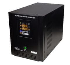 MHpower Napěťový měnič MPU-1200-12 záložní zdroj, 12V/230V, 1200W, funkce UPS, čistý sinus