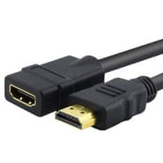 PremiumCord Kabel Prodlužovací kabel HDMI-HDMI M/F 5 m