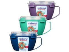 Sistema Sistema Microwave Dóza na nudle a hranolky 940 ml, mix barev