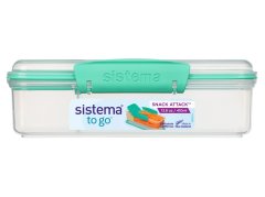 Sistema TO GO Krabička na svačinu s oddělenou přihrádkou 410 ml, mátová