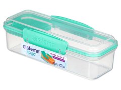 Sistema TO GO Krabička na svačinu s oddělenou přihrádkou 410 ml, mátová