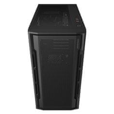 COUGAR PC skříň UNIFACE Black Mini Tower Mesh Front Panel 1x 120mm Fan TG Left Panel