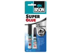 BISON SUPER GLUE All Plastic 3 ml + 2 g