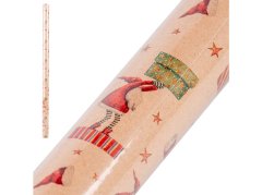 Baliaci papier Natural Christmas 60g Craft 200x70cm mix