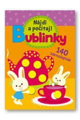 Bublinky Nájdi a počítaj! - 140 samolepiek