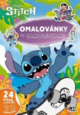 Omalovánky A4 se samolepkami Lilo &amp; Stitch