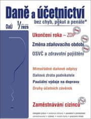 DaÚ 1/2025 Ukončení roka – ZDP