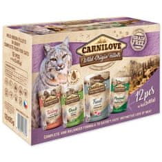 Carnilove CAT pouch MULTIPACK 12x85g