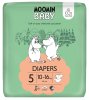 Moomin Baby eko pleny 5 Maxi 10–16 kg, 40 ks