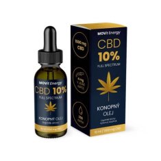 MOVit CBD 10% Full Spectrum konopný olej 10 ml