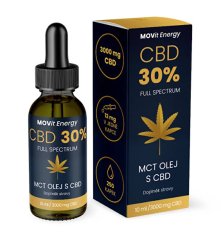 MOVit CBD 30% Full Spectrum MCT olej 10 ml