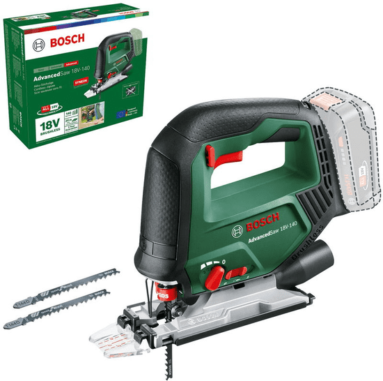 Bosch Akumulátorová kmitací pila AdvancedSaw 18V-140 (Baretool & Carton) (0.603.013.000)